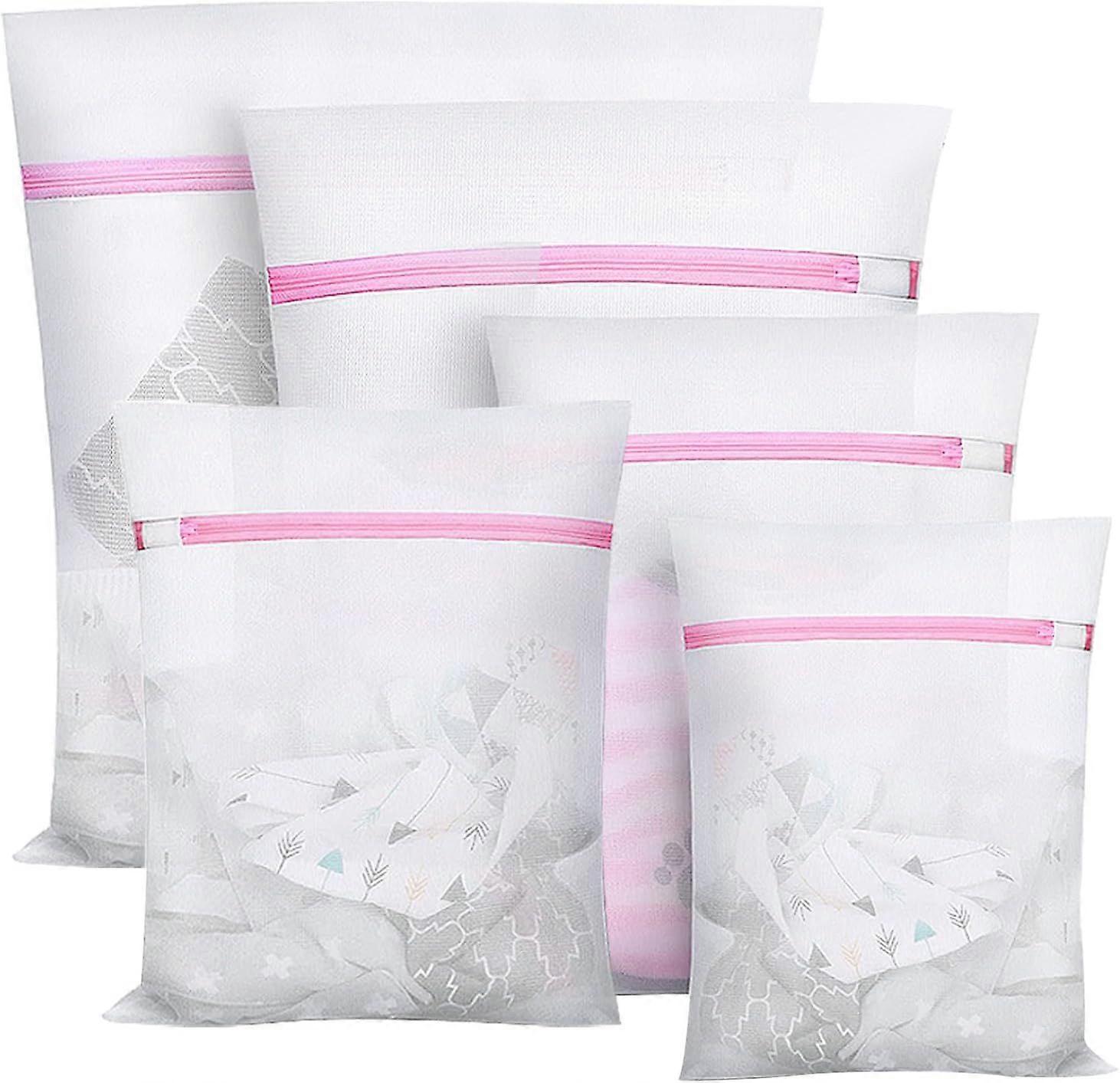 5Pcs Laundry Bag Set, Laundry Net, Laundry Bag for Bras, Underwear, etc