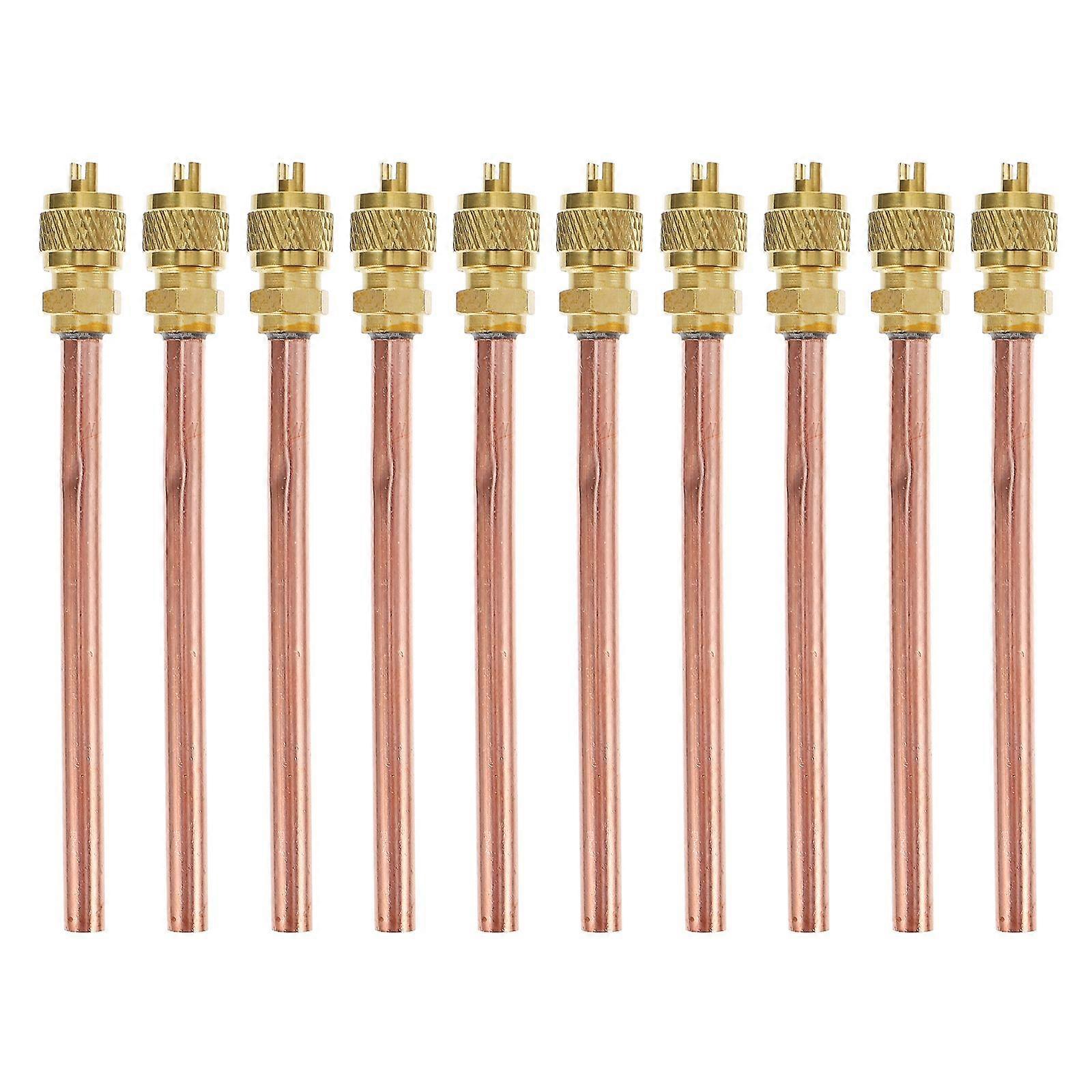 10pcs Air Conditioner Spare Part Copper Tube Access Monodirectional