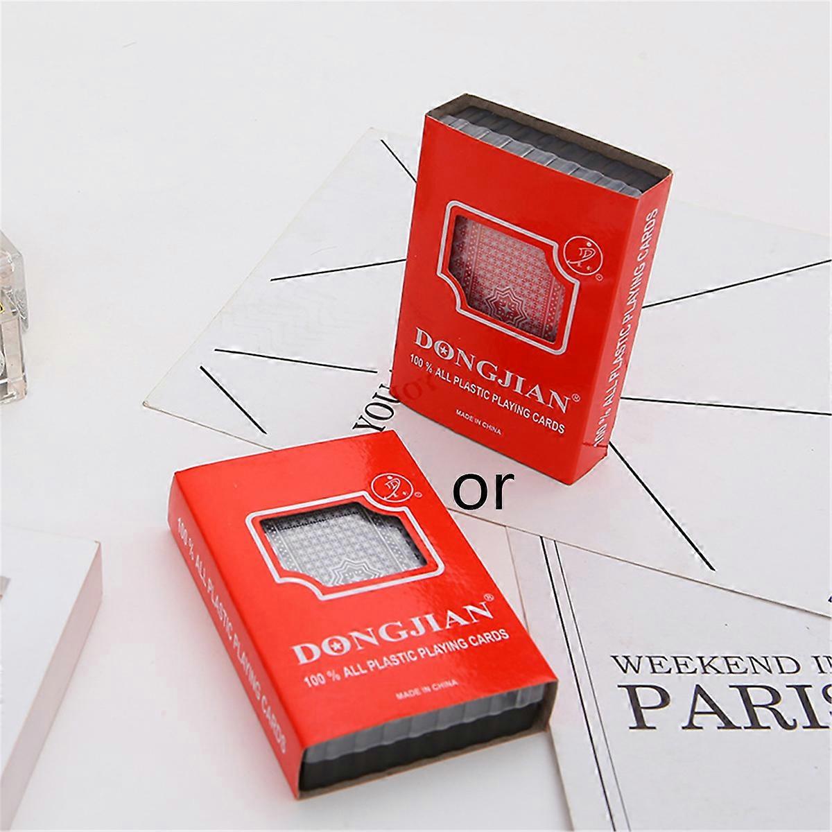 Table for Play Toy Brain Game Portable Classic Magic Trick Cards Game Table Game for Creative Kids Gift Board Games with Red
