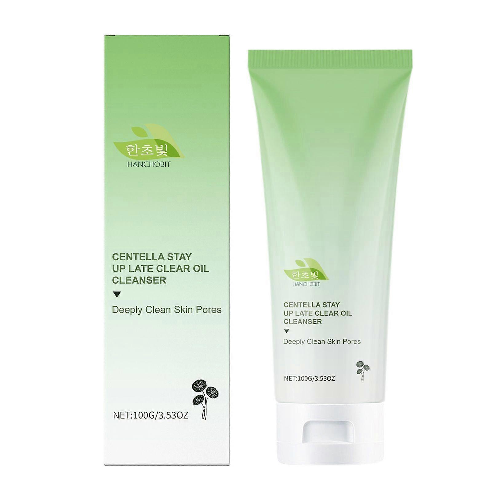 Centella Asiatica Soothing Face Cleanser Oil-controlling Anti-Acne Deep Pore Cleansing Face Wash for Men Women