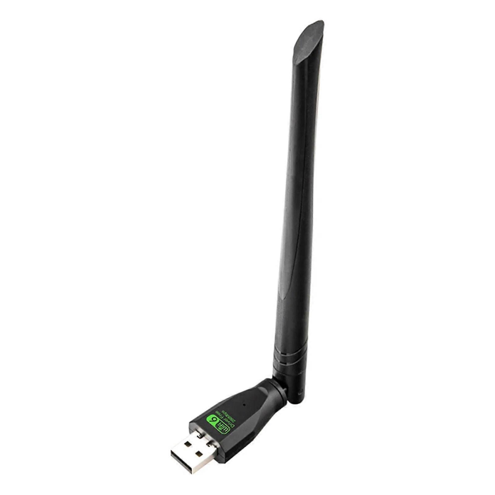 WiFi Card AIC8800 300Mbps,Reliable Wireless USB WiFi Adapters Not Required Driver, Stable WiFi Connection 2.4Ghz Bands