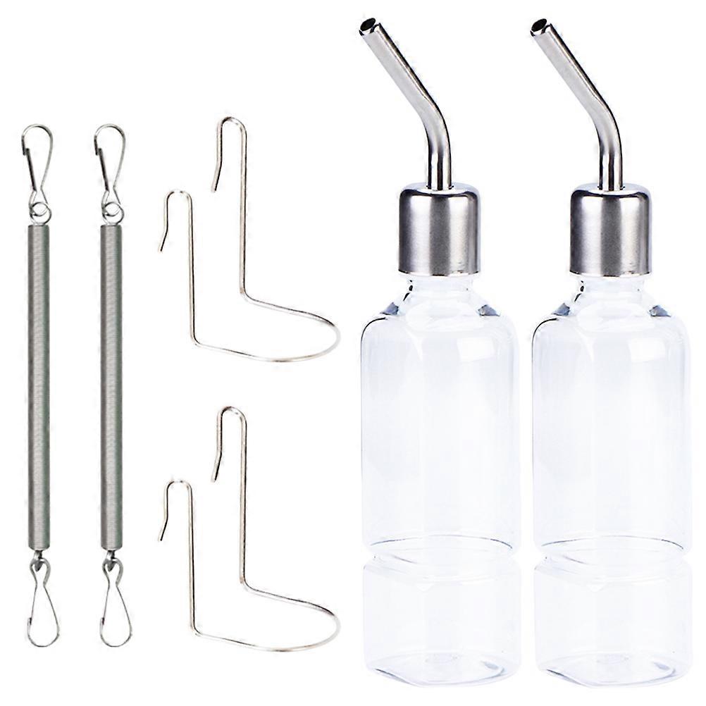 Hanging Water Feeder Bottle for Pets   Universal Drinking Fountain for Hamsters, Guinea Pigs, Rabbits & More   Easy Install, Leak Proof Design with