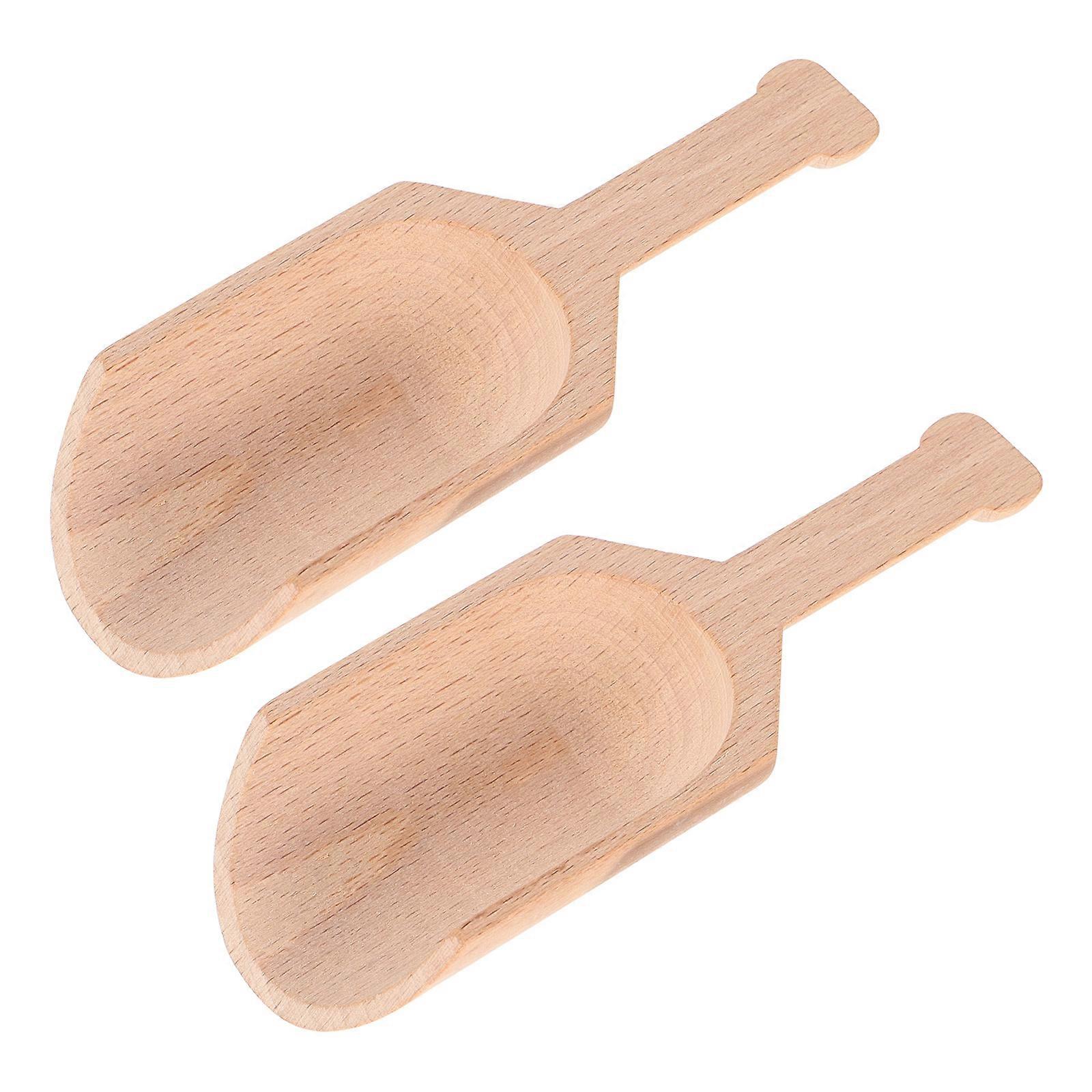 Wooden Utility Spoons, Reliable for Handling Tea, and