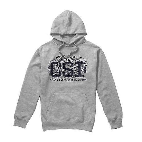 CSI Sweat à capuche Distressed Logo pour hommes