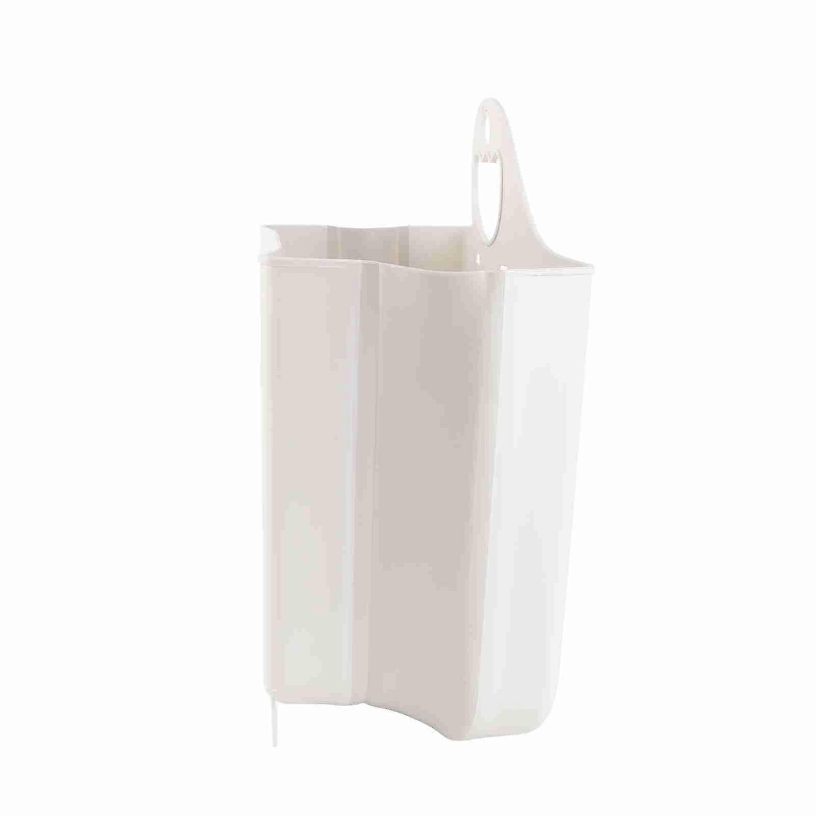 Foldable Hanging Laundry Basket PP Wall Mounted Folding Laundry Hamper for Laundry Dorm Room
