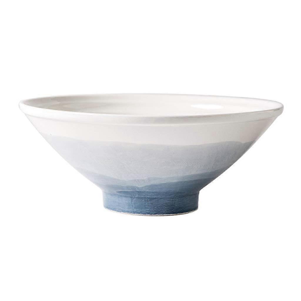 Ramen Bowl Ceramic, Japanese Style Soup Bowl, Available in Multiple Sizes, Multiuse Tableware for Noodles and Desserts