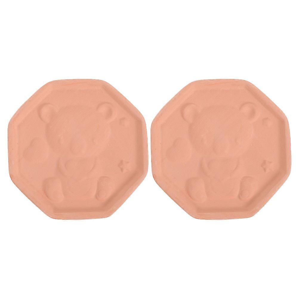 Reusable Terracotta Sugar Softener Discs – Compact Food Storage Keeper for Soft Texture & Freshness in Kitchen Pantry Organizing