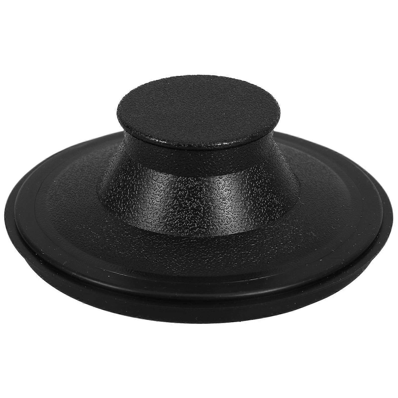 Black Rubber Gutter Cover for Sink Prevents Odors and Ensures Reliable Drainage 1 Piece