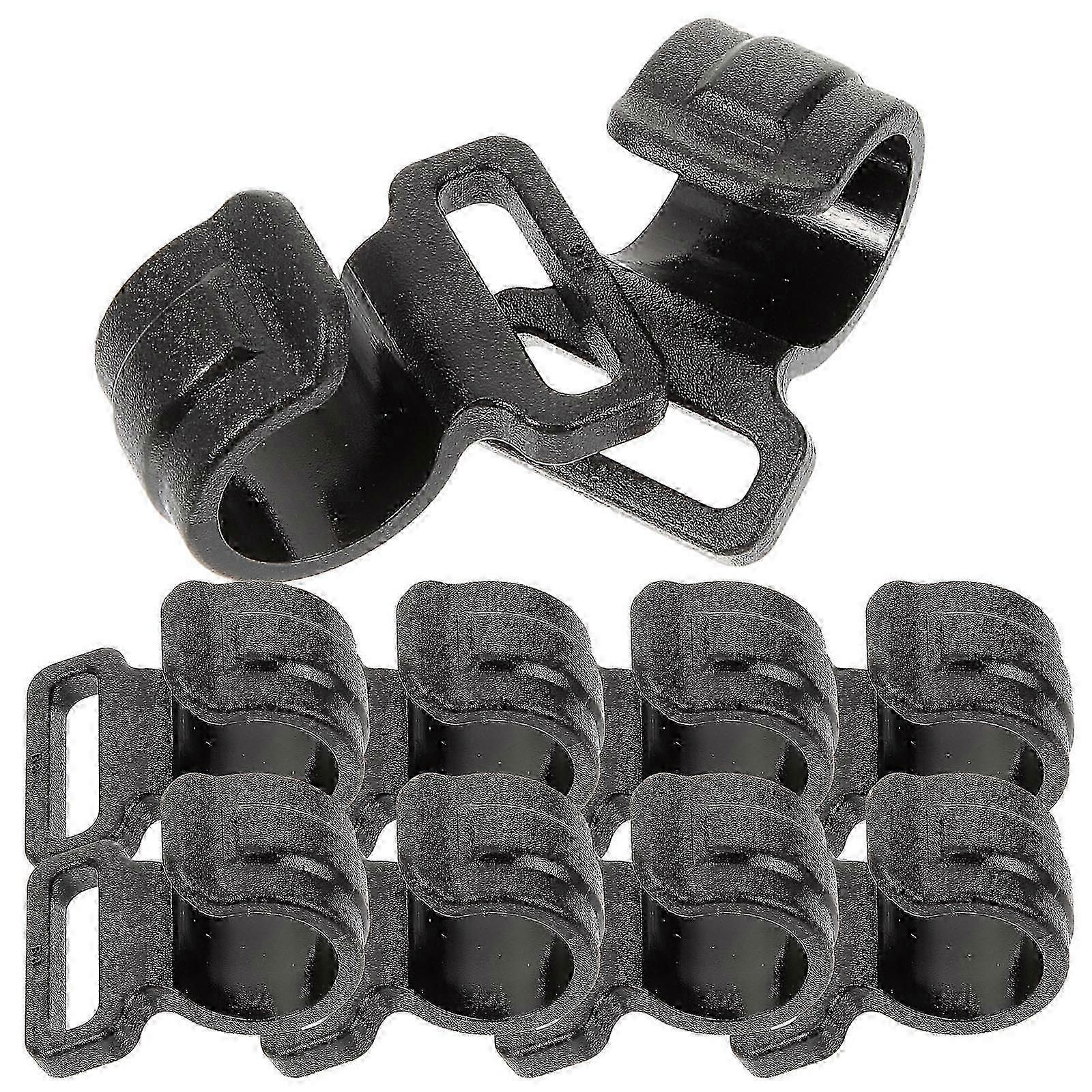 10pcs Plastic Windproof Camping Tent Canopy Pole Connection Hooks