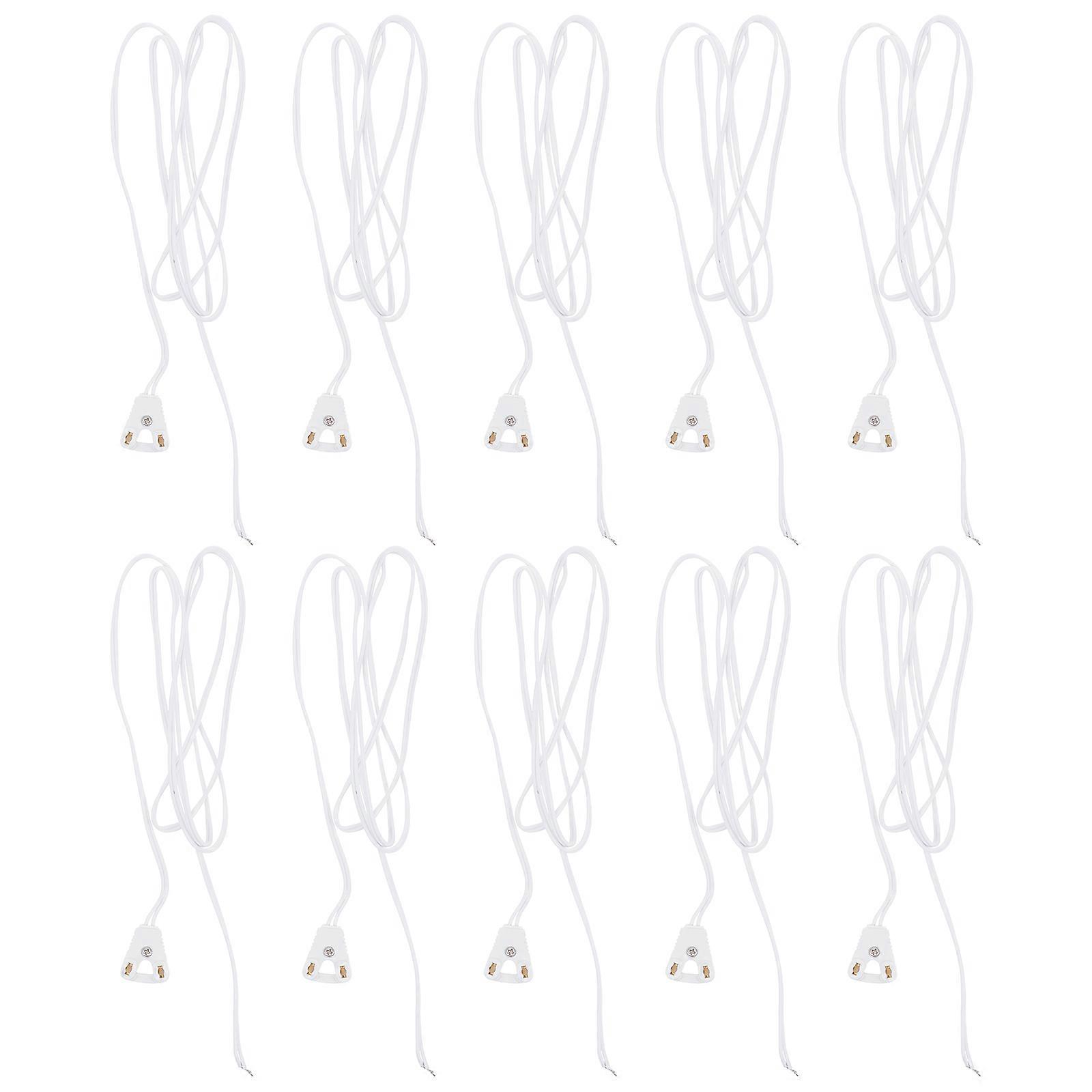 LED Tube Accessories Connecting Wire Light Tube Connection Wire For Fluorescent Lamps Home Repair 10Pcs
