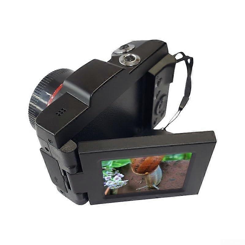 Capture the adventures of life with a 1080P digital camera, designed for aspiring photographers (black).