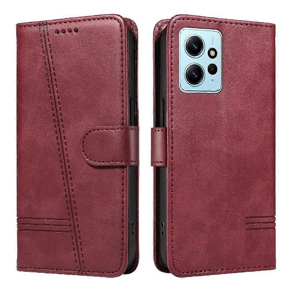 Case for Xiaomi Redmi Note 12 4G Magnetic Closure with Card Slots and Kickstand Shockproof PU Leather Cover Compatible with Xiaomi Redmi Note 12 4G