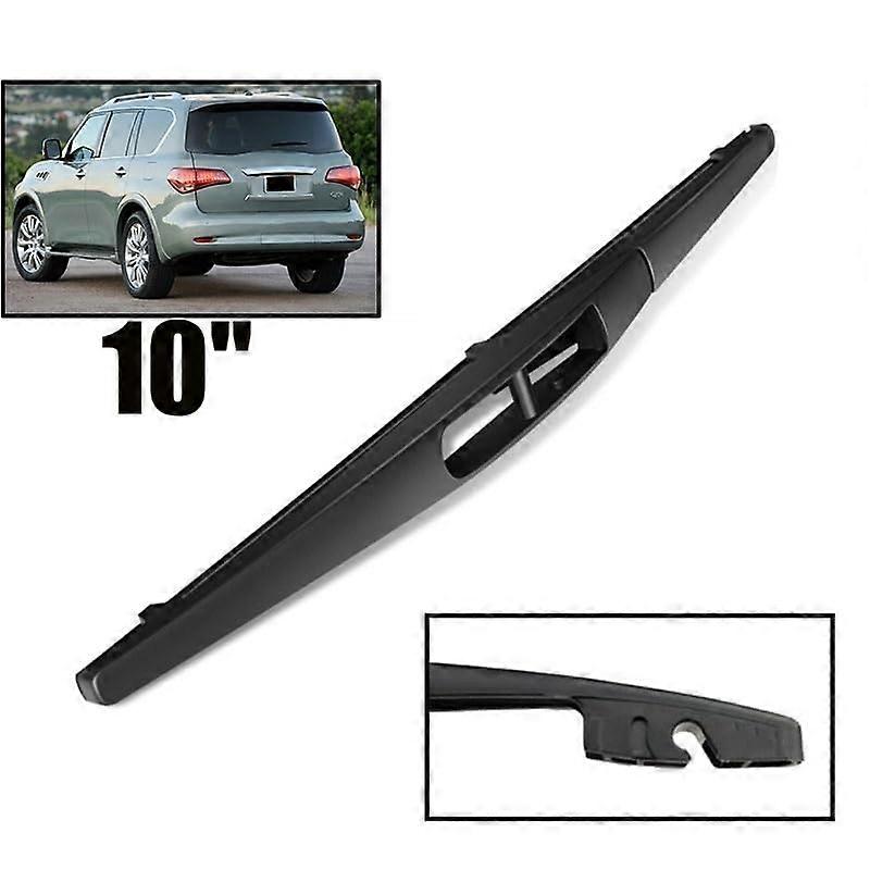 Scheibenwischer 10" Heckwischerblatt for Infiniti QX56 2011-2013, Rear Windshield Wiper Blade, Durable, High-Performance Design