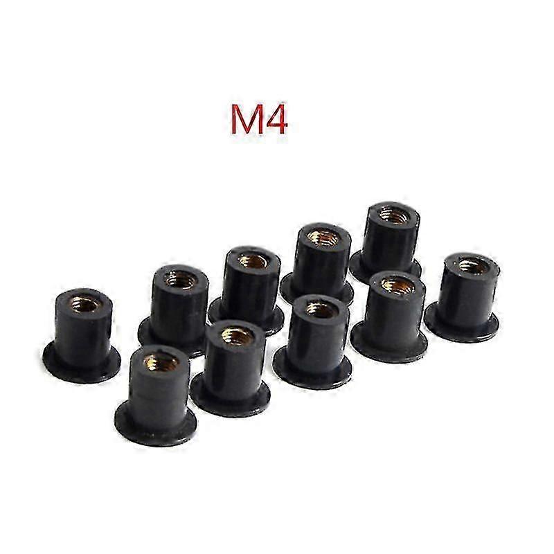 M4/m5/m6 Rubber Well Nuts Blind Fastener Windscreen Windshield Fairing Cowl