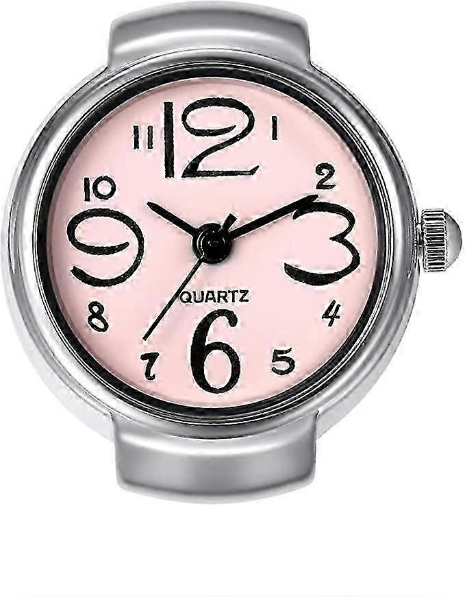 الرجال النساء الأصابع ووتش الإبداعية مرنة جولة الكوارتز الأصابع الدائري الساعات ، لعيد الحب