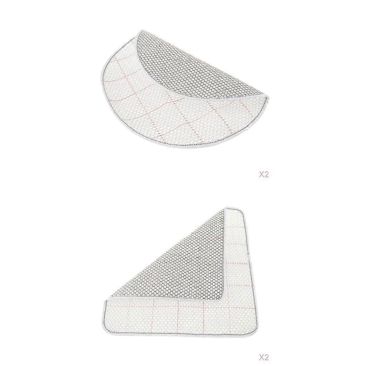4pc Round/Square Blank Latch Hook Rug Kit Canvas Craftwork DIY Home Decor