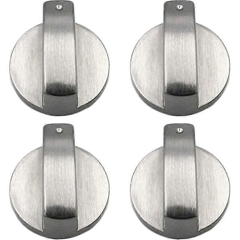 4 Stück Herd Knopf Gasherd Knöpfe Metall Gasherd Knöpfe Gasherd Knopf Steuerung Metall Herd Knöpfe für Küche 6mm