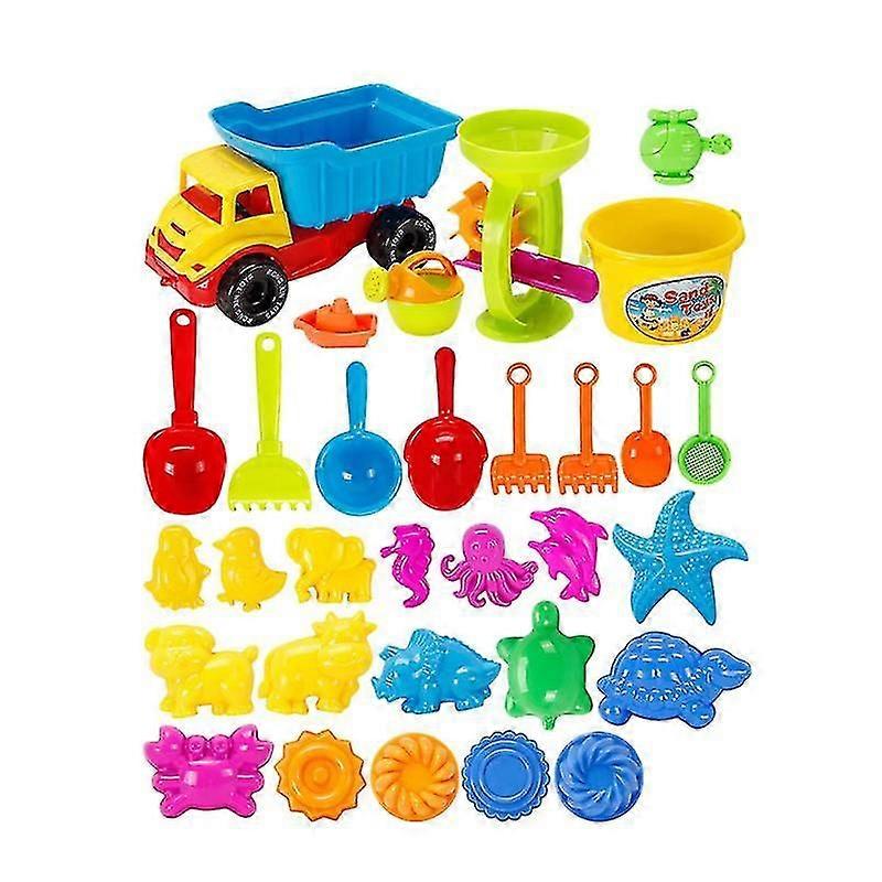 31Pcs Beach Playing Set, Complete Fun in the Sun Kit