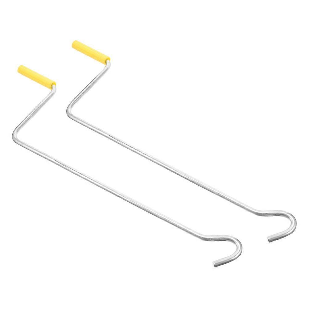 Jack Handle for Car Replacement Jack Accessories Silver 50.00X14.00X2.00CM Stable Lift 2Pack