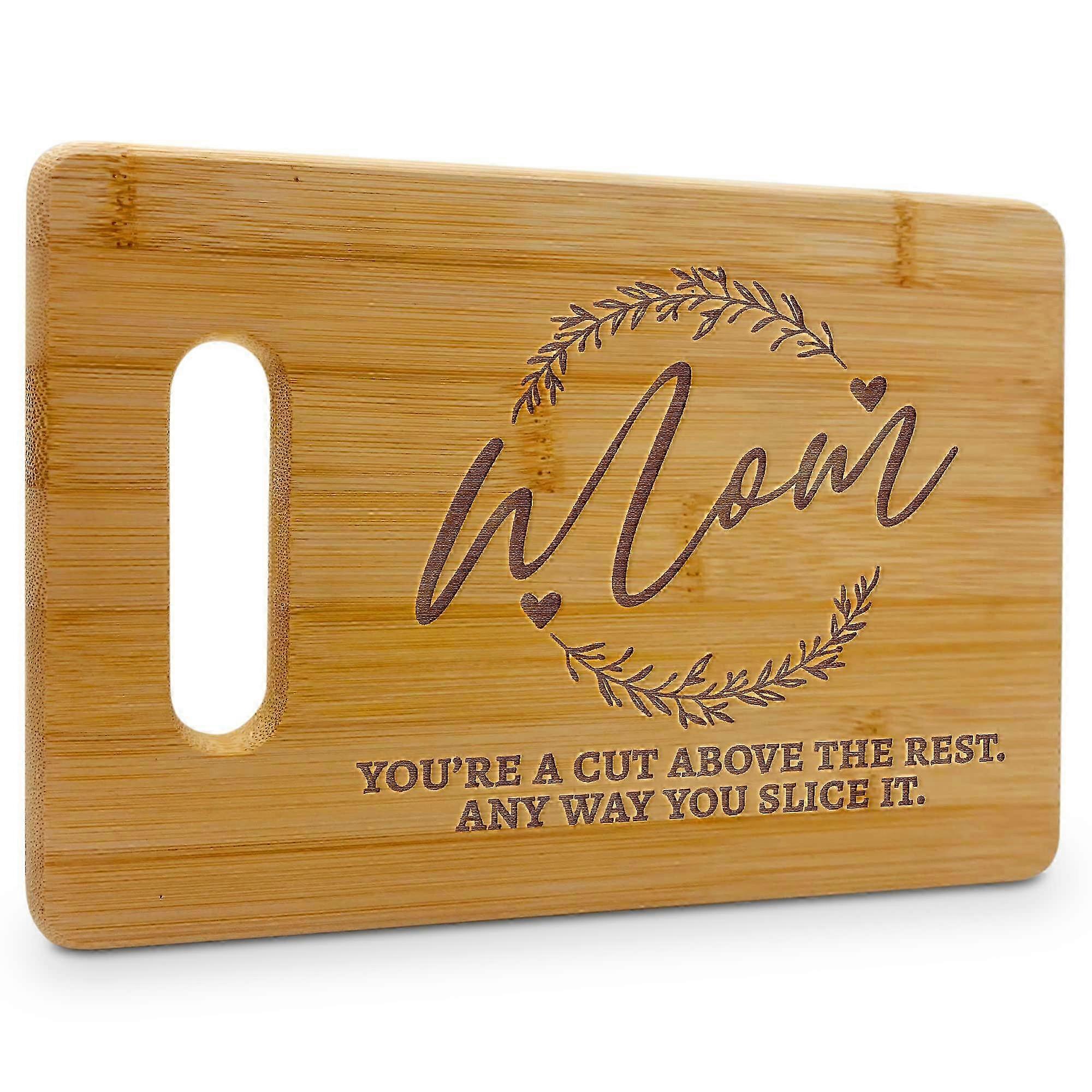 9x6 Bamboo Cutting Board Suitable for Everyday Chopping and Slicing Needs