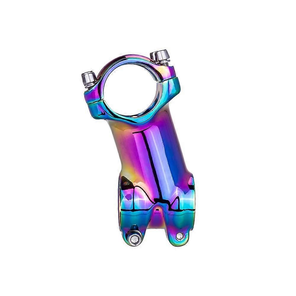 Bisiklet Sapı MTB Yol Bisikleti 17 7 Derece 60 70 80 90 mm 31.8mm Gidon (17 Derece 60 Gökkuşağı)