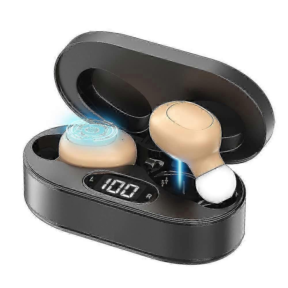 Rechargeable Hearing Amplifier for Severe Hearing Loss with LCD Display and Long Battery Life