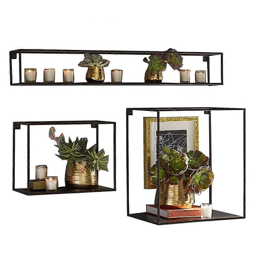Wall Decorative Secures To The Wall Display Retro Iron Wall Decorative Wall Shelves Wall Shelf Bookcase Kleine