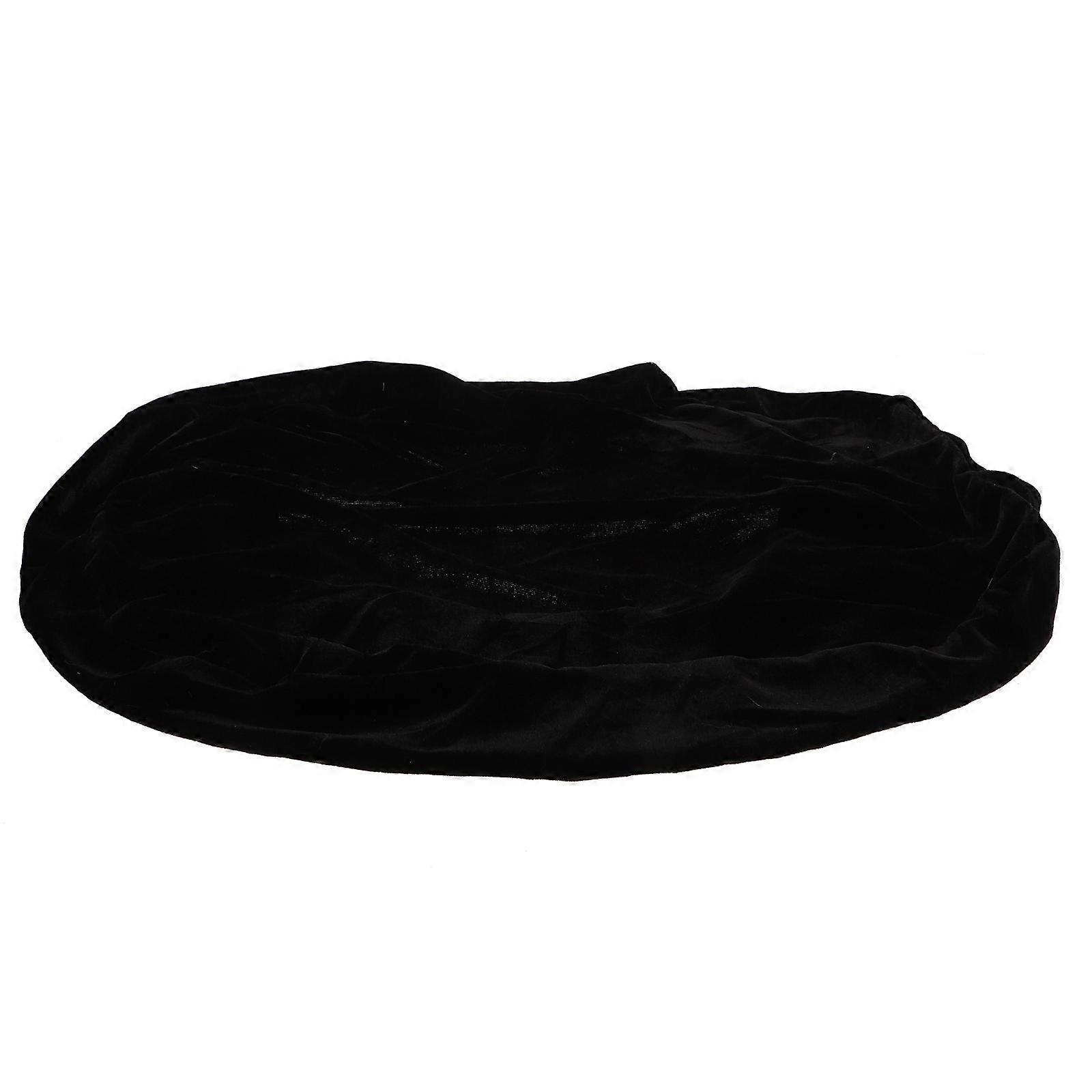 Black Guitar Protective Bag Instrument Dust Cover Flannel for Ukulele 1Pcs
