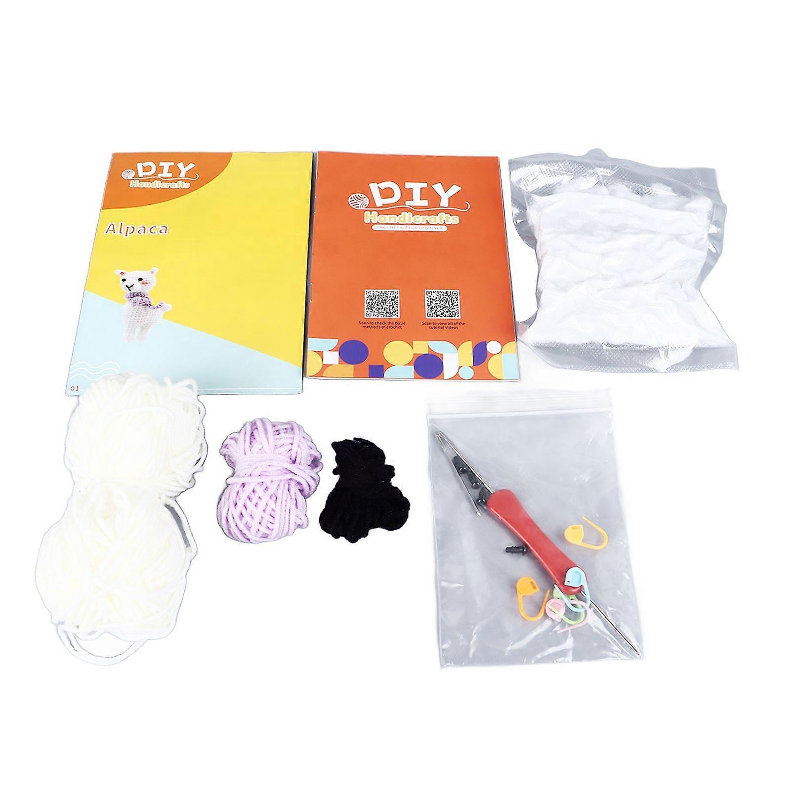 2025 Latest Model  Beginner Crochet Kit DIY Innovative Fun Educational Crochet