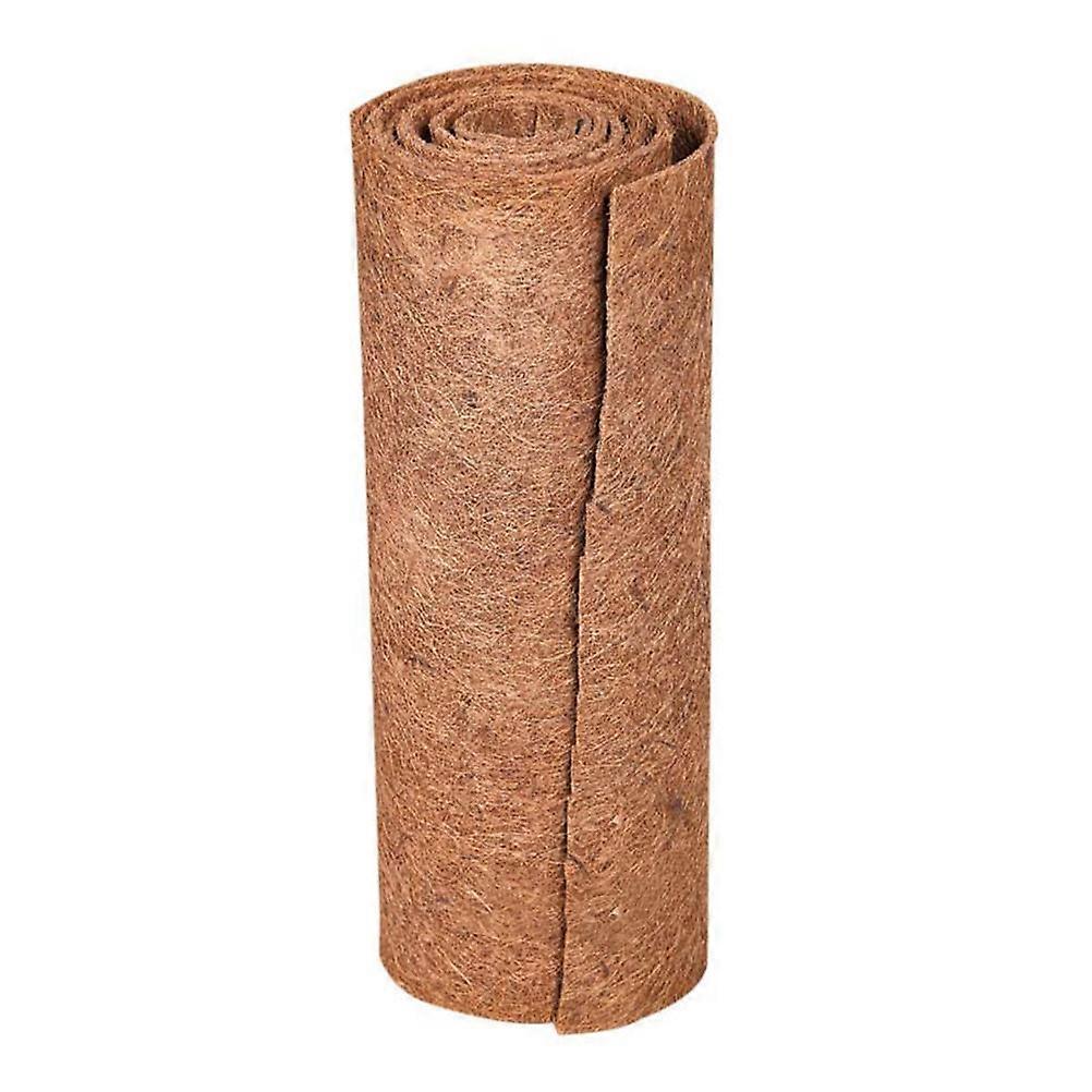 1pc Natural Coconut Carpet Mat for Reptile Protection Light Brown