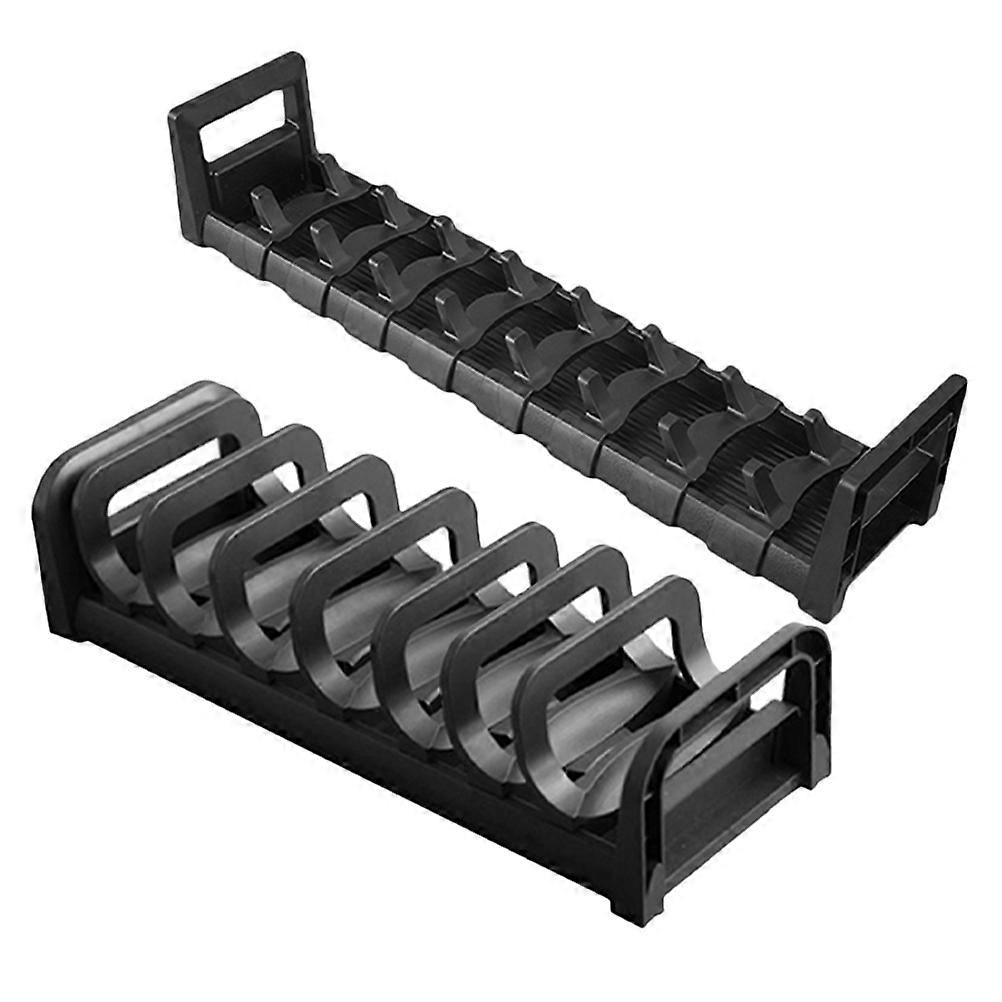 Bowl Drying Rack Space-Saving Kitchen Organization Modern Rectangular 2Pcs