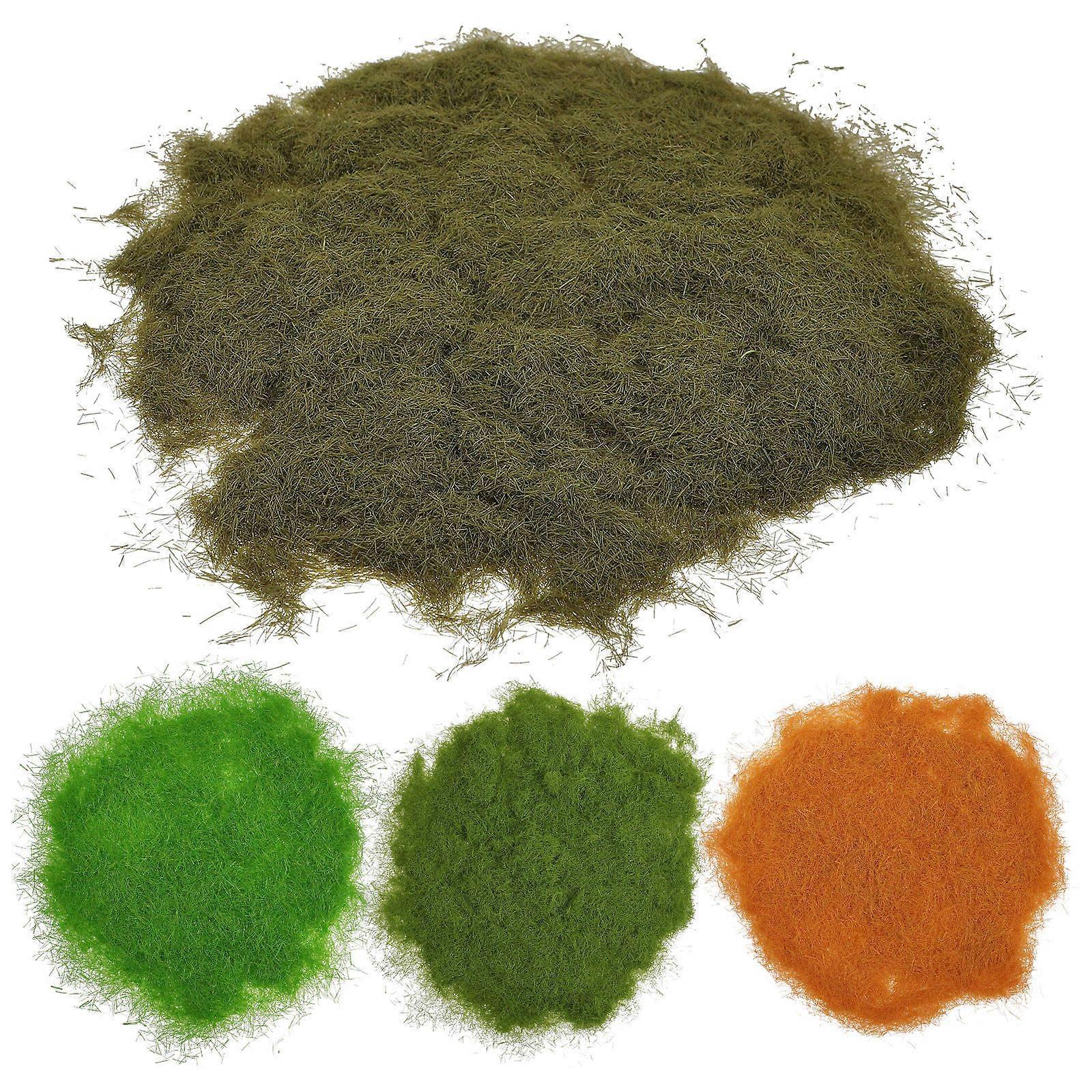 Simulation Moss Decor Nylon Powder for Decor 4Packs Realistic Landscape Prop