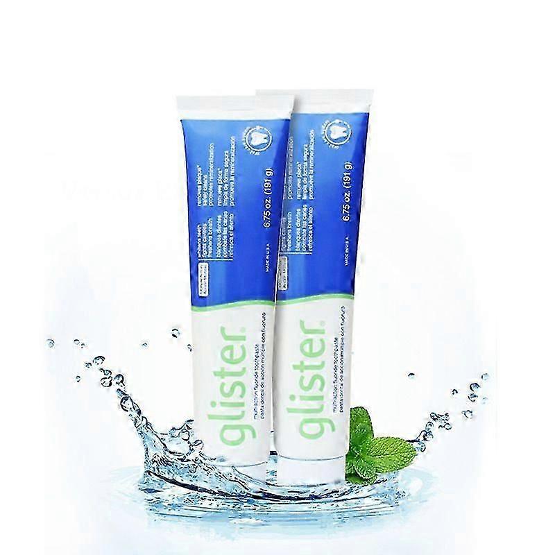 2pcs Amway GLISTER multi-action fluoride toothpaste 200g New Box