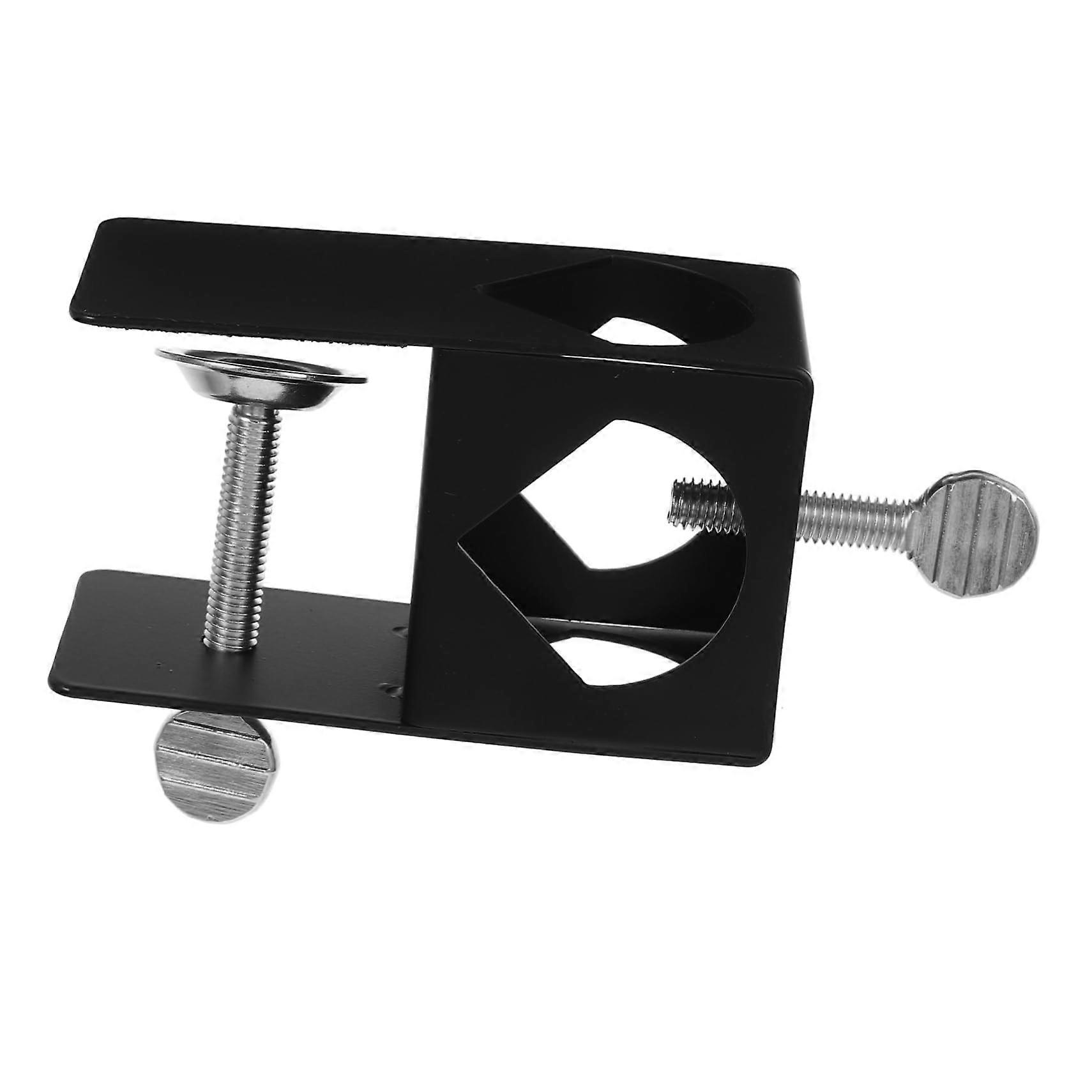 Adjustable Torch Stand With Clamping Mechanism For Deck Railings - Fits Flashlights And Lanterns, Home And Retail Use