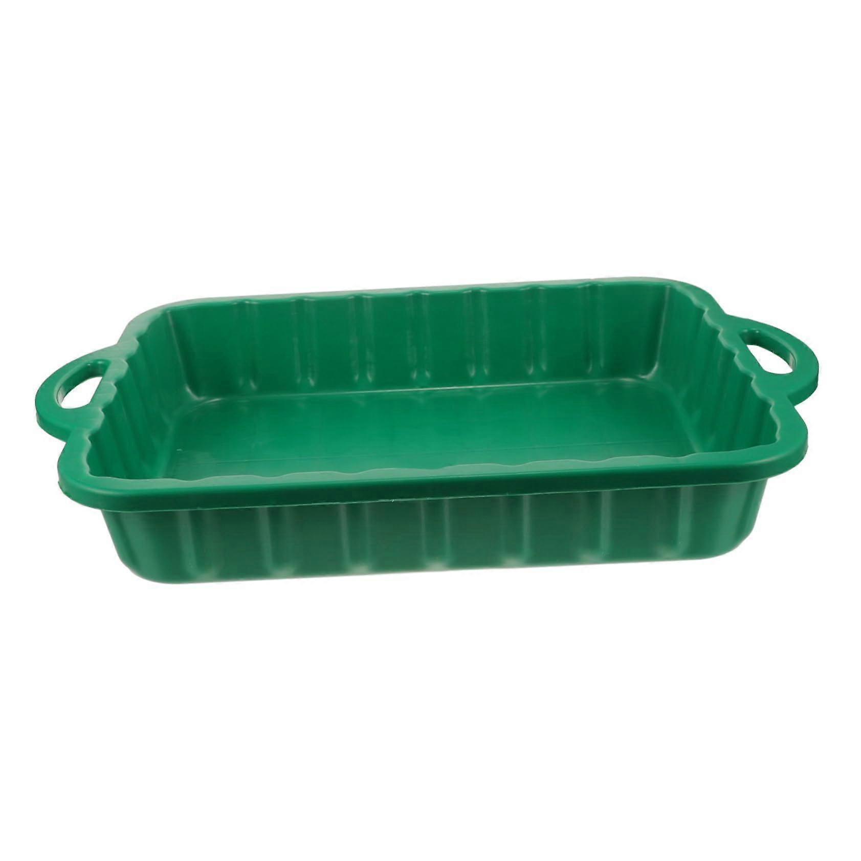 Oil collection tray made of robust, practical oil tray for vehicle maintenance and , oil container for clean work when repairing.