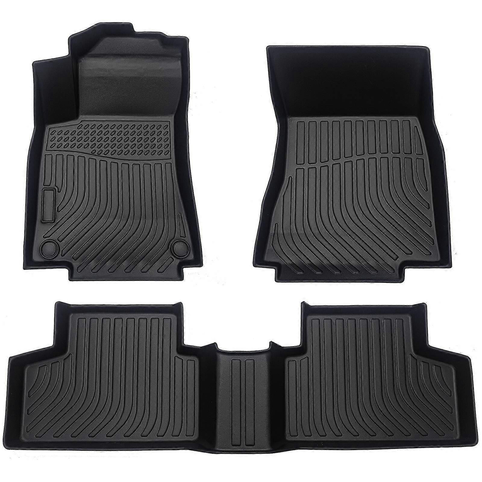 Floor Mats for Mercedes Benz GLB 2020-2023 TPE Custom All Weather NO.0096