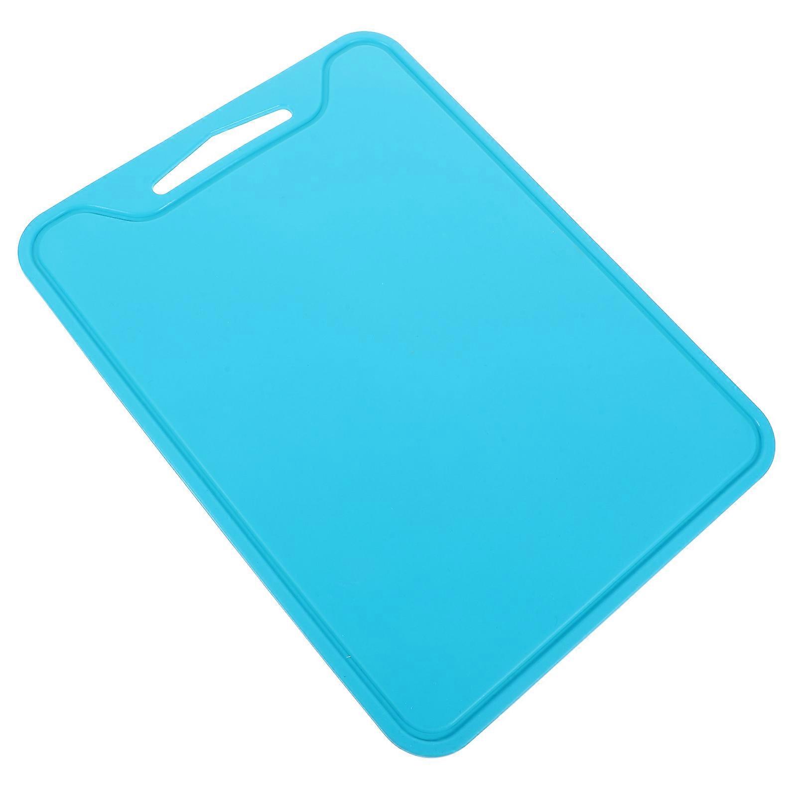 Compact Silicone Board Folding Food Chopping Board For Cooking Multi-functional Blue 29.50X22.00X0.50CM 1Pack