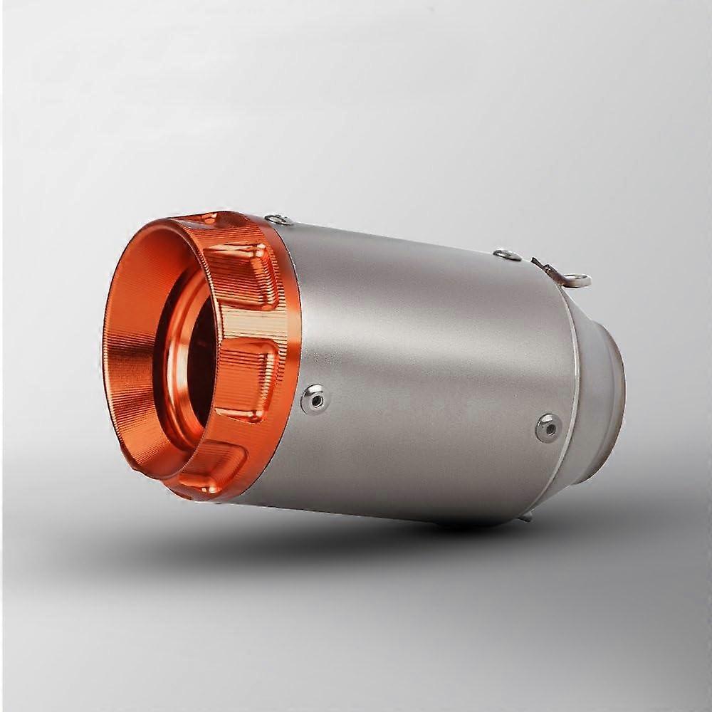 Exhaust Muffler Universal For MT07 MT09 Stainless Steel AR Circular Pit (6)