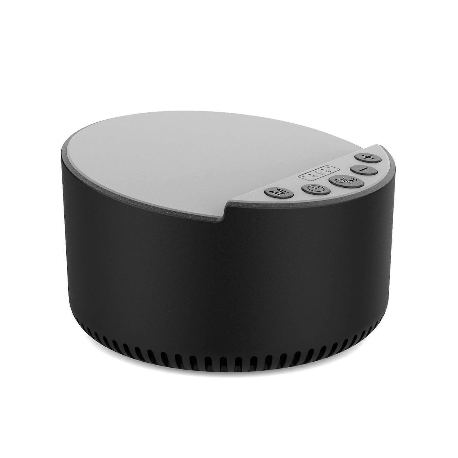 Portable Noise Bluetooth Speaker With White Noise Option For Sleep ABS Mini Wireless Black