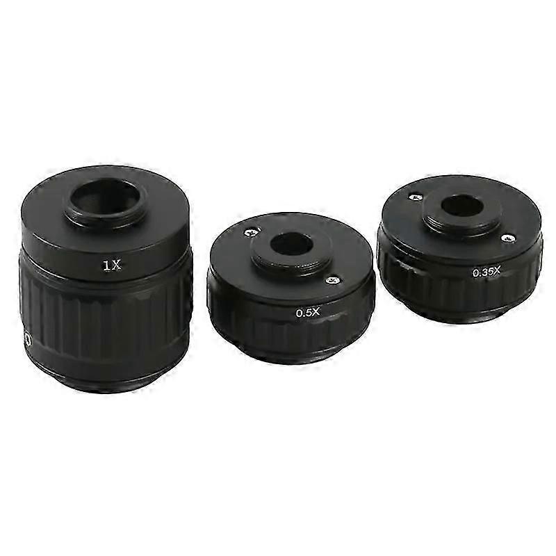 2025 Latest Model 035X 05X Adapter Lens 38mm To C-Mount Connector 1X Trinocular
