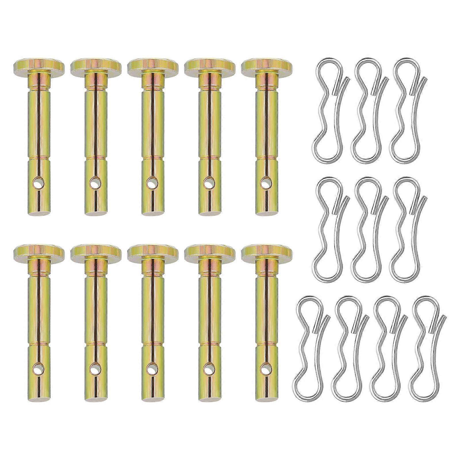 YARNOW 20pcs Shear Pin Kit for MTD Snow Throwers Made of Durable Metal Assorted Color