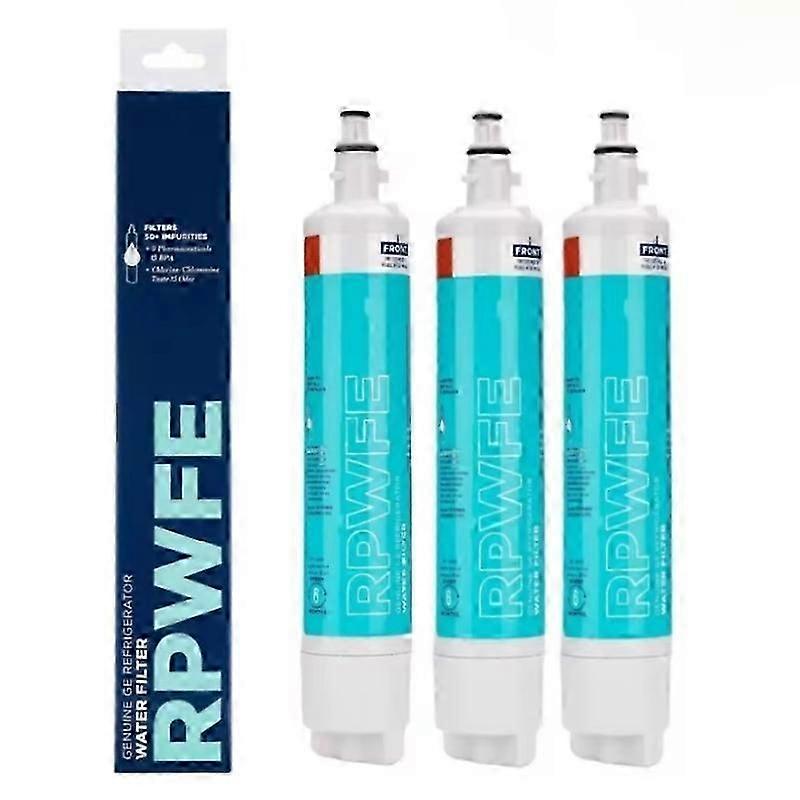 3x RPWFE Replacement for RPWF WSG-4 DWF-36 WF277 R-3600 MPF15350 GFD28GYNFS GYS22GSN RWF1063 RWF3600A Refrigerator Water Filter