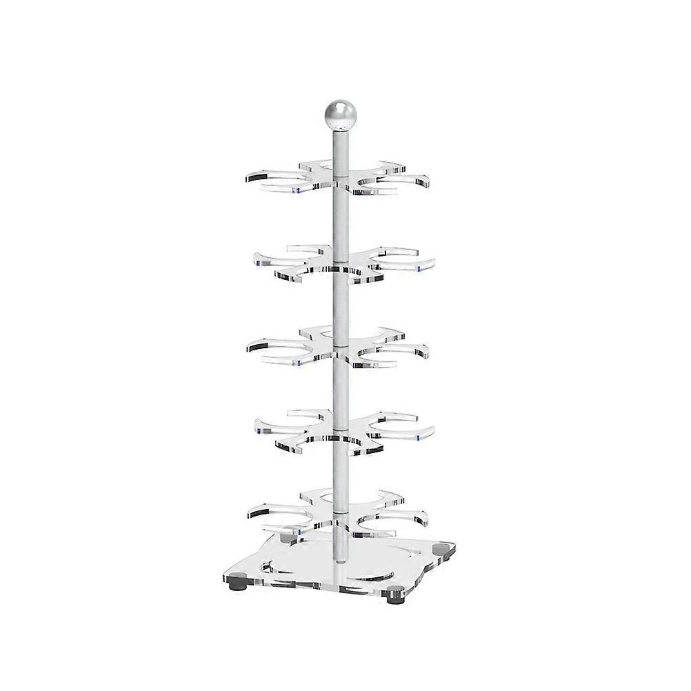 Kitchen Small Egg Holder Tree Acrylic Transparent Display Rack 1Pack