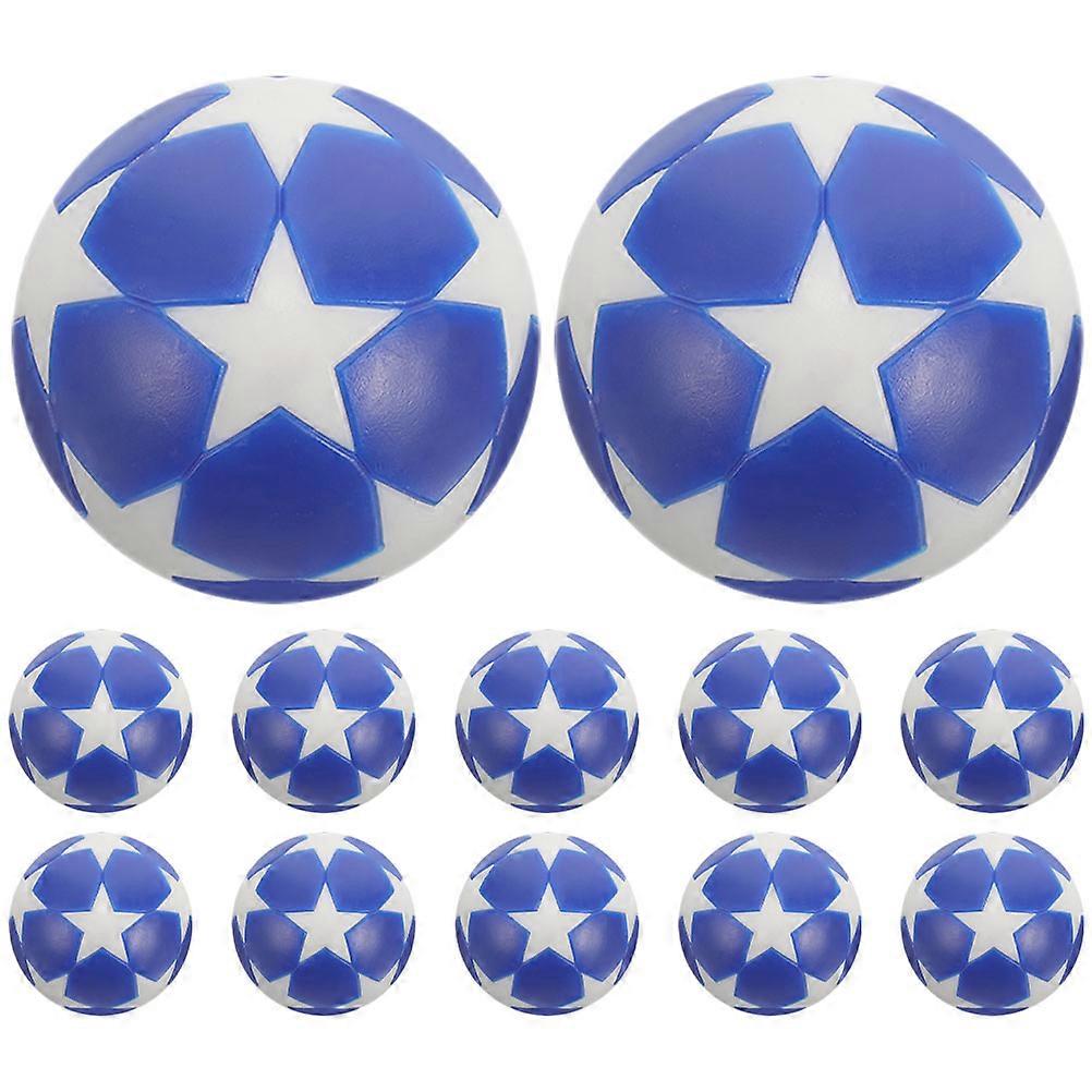Foosball Balls for Kids Crafted with Plastic Material Enhance Playability Compatible with All Standard Tables 12pcs