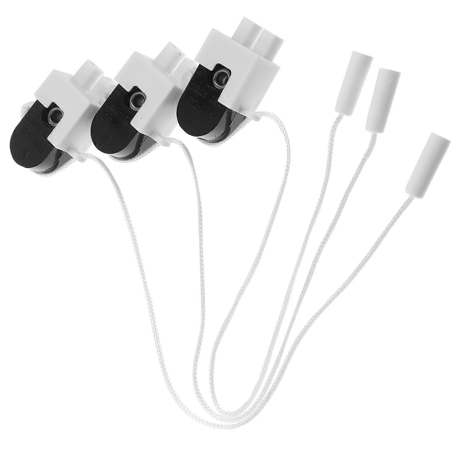 Bathroom Light Pull Cord Handle Single Pull Lamp Chandelier For Home Use Wall Lighting Control 3Pcs
