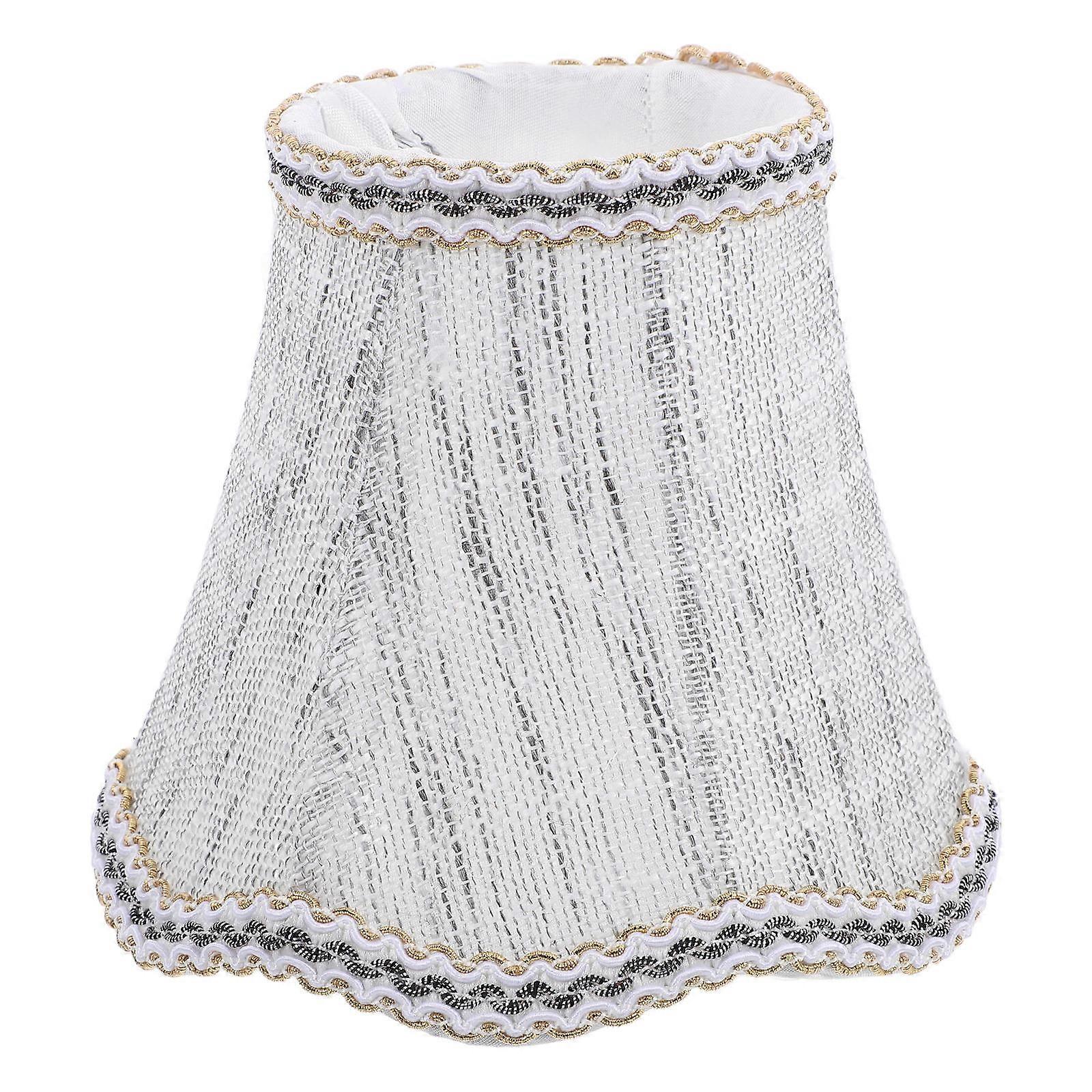 Clip On Fabric Lampshade for Table Floor Bedside and Office Lamps Clip On Bulb Cover