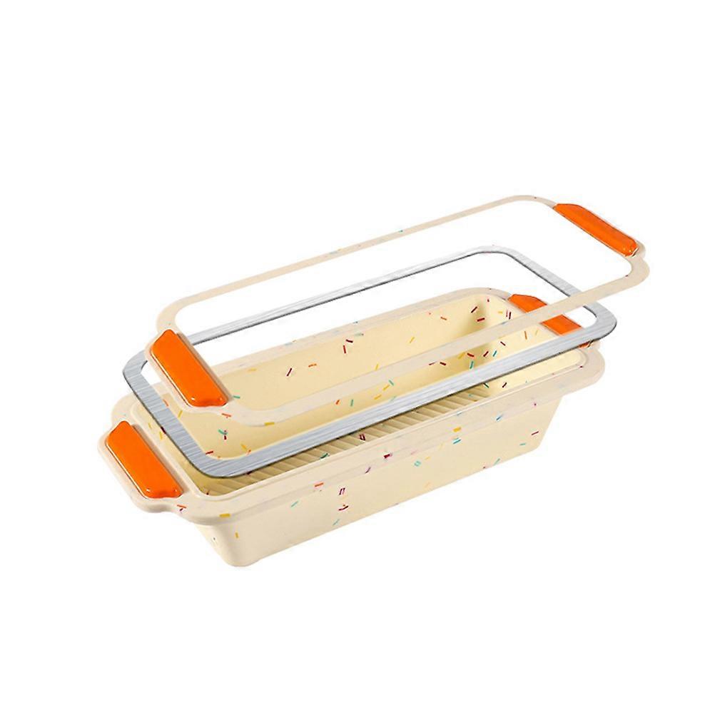 Silicone Bakeware Bread Mould Toast Mould Home Baking Kitchen Utensil Easy to Clean Non-stick 1Set