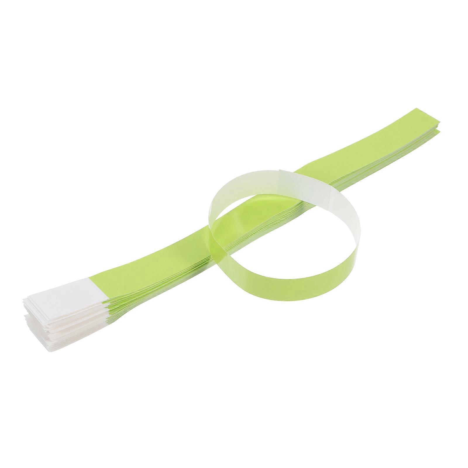 Light Green Adjustable Pet Collars with ID Tags for Easy Identification and Comfortable Fit Made from Durable PP 100pcs