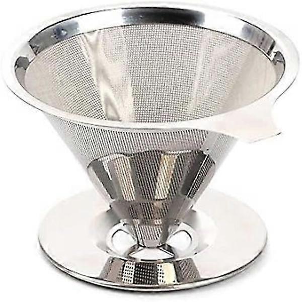 Pour Over Dripper Reusable Drip Filter Portable Pour Over Brewer Home Office