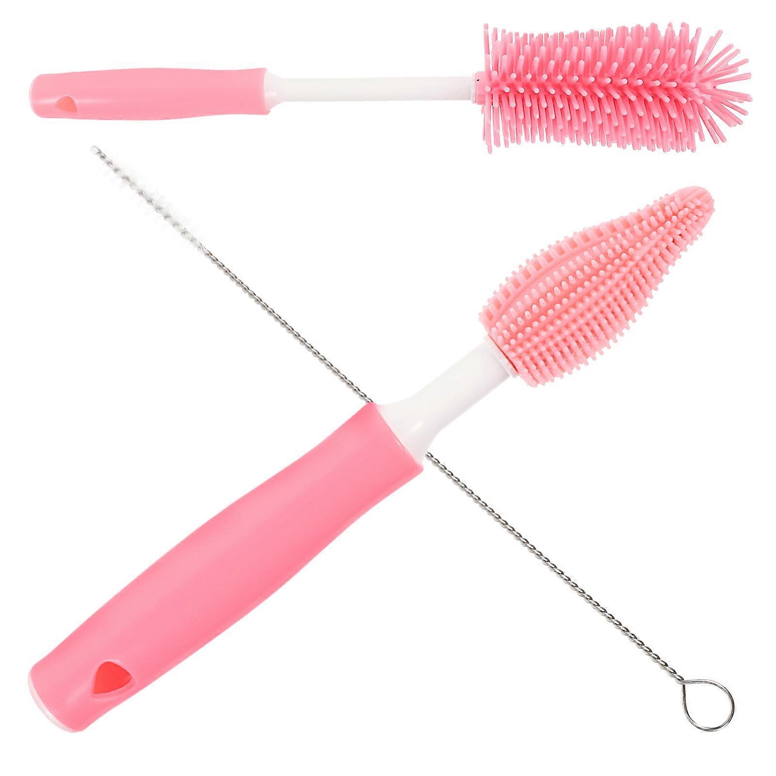 Multi Function Bottle Brush Cleaning Kit for Household Use – Ideal for Long Narrow Neck Bottles and Cups – Perfect for Housewarming, Birthdays,